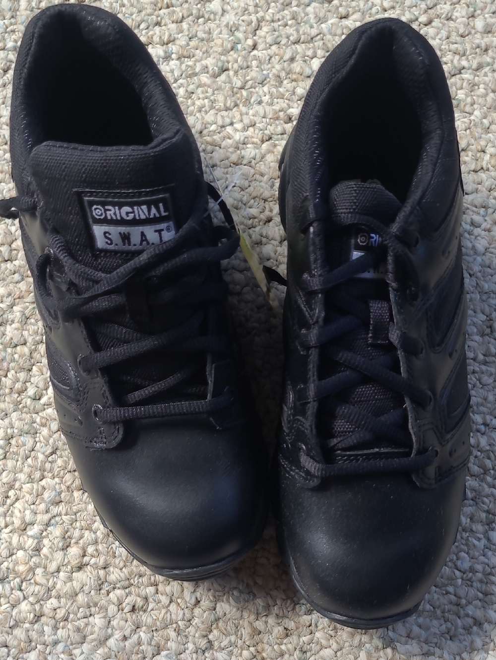 NIB Original S.W.A.T. Chase Low Black Tactical Work Duty Boot/ Shoes